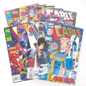 Cable Comic Issues 1 20-22 24 25 28 30-33 Marvel X-Men Domino Blaque Smith 1990s